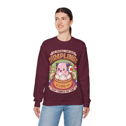 Pink Bean Dumplings Vintage Crewneck Sweatshirt
