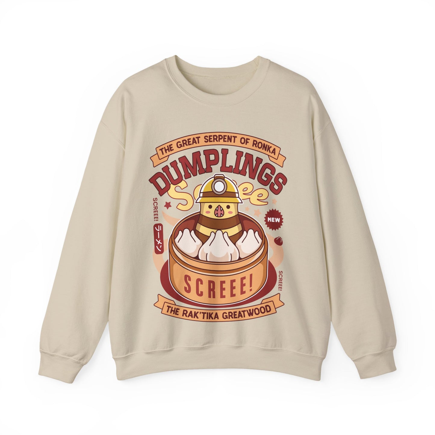 Serpent Of Ronka Dumplings Crewneck Sweatshirt