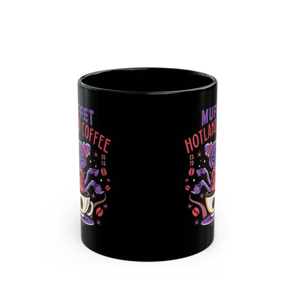 Muffet Hotland Coffee Black Mug