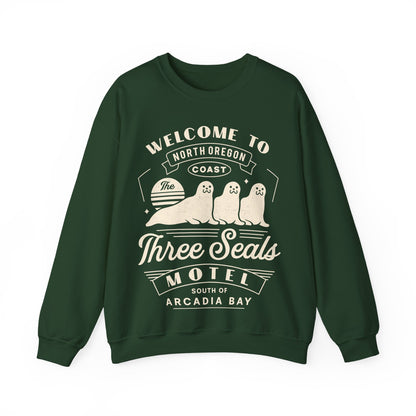 Three Seals Motel Emblem Unisex Crewneck Sweatshirt