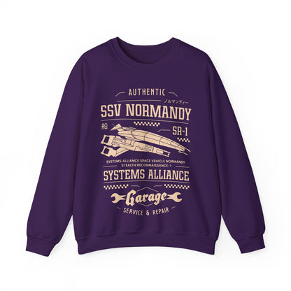 Ssv Normandy Garage Unisex Crewneck Sweatshirt