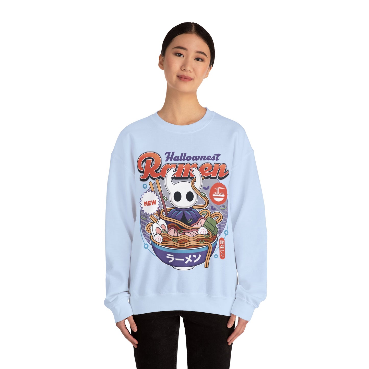 Hallownest Ramen Vintage Unisex Crewneck Sweatshirt