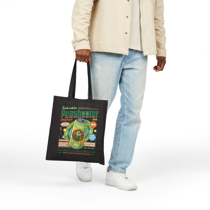 Peashooter Energy Drink Cotton Canvas Tote Bag