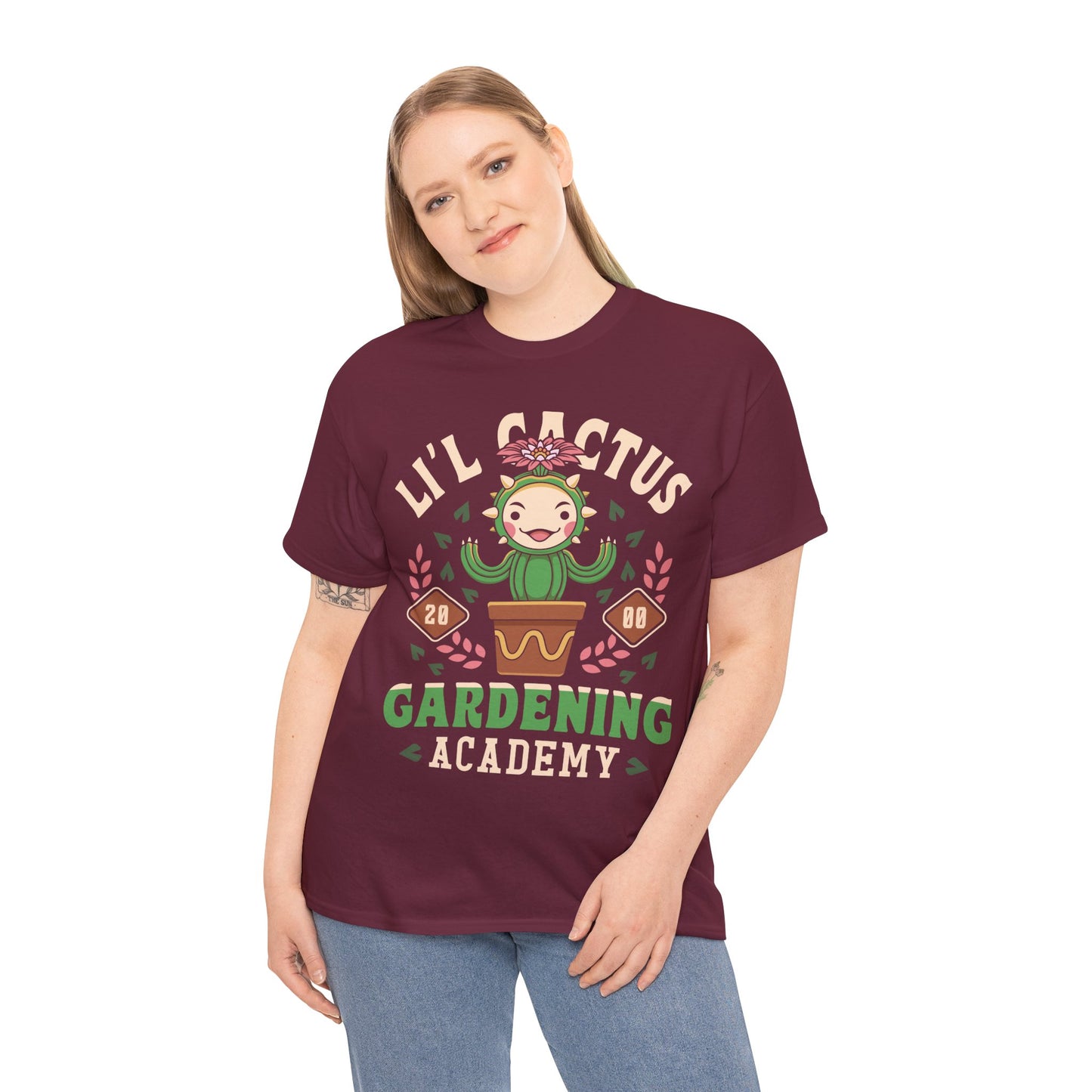 Lil Cactus Gardening Academy Unisex T-Shirt