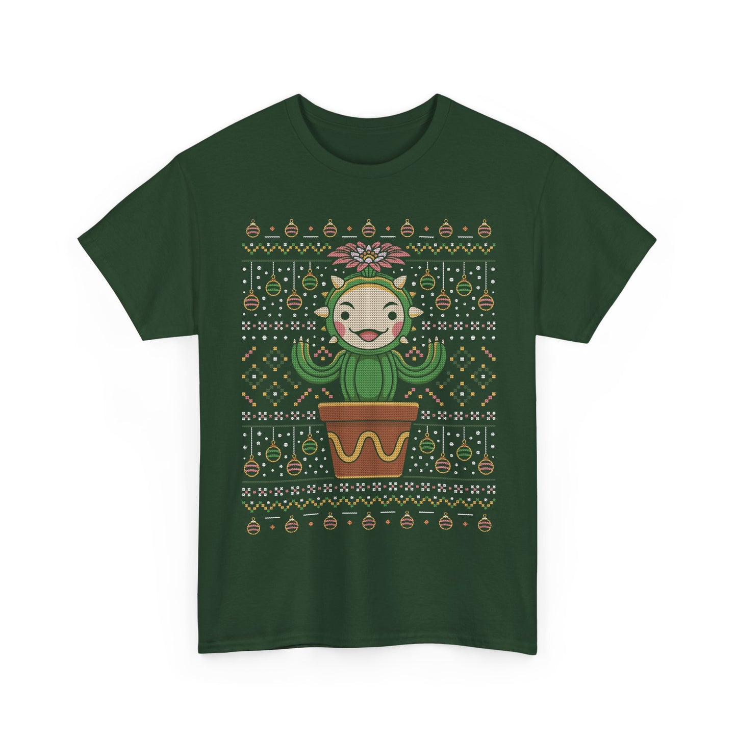 Lil Cactus Ugly Sweater Unisex T-Shirt
