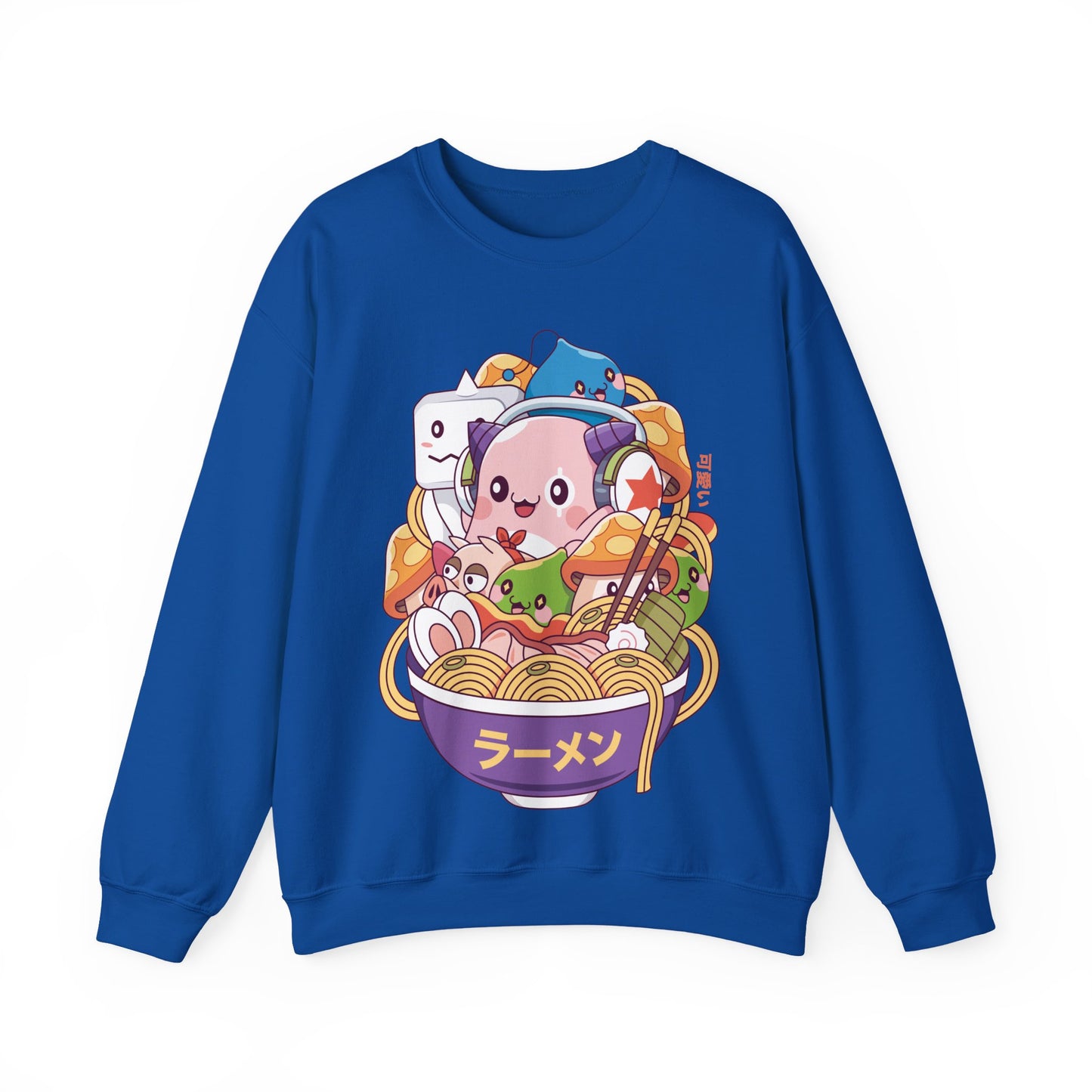 Maple World Monsters Ramen Unisex Crewneck Sweatshirt