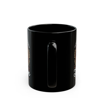 Spamton Coffee Emblem Black Mug