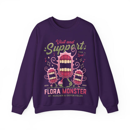 Support Geffen Field Flora Crewneck Sweatshirt