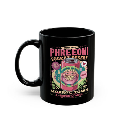 Phreeoni Energy Drink Black Mug