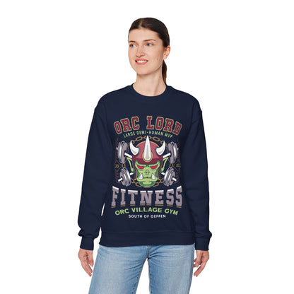 Geffen Orc Village Fitness Unisex Crewneck Sweatshirt