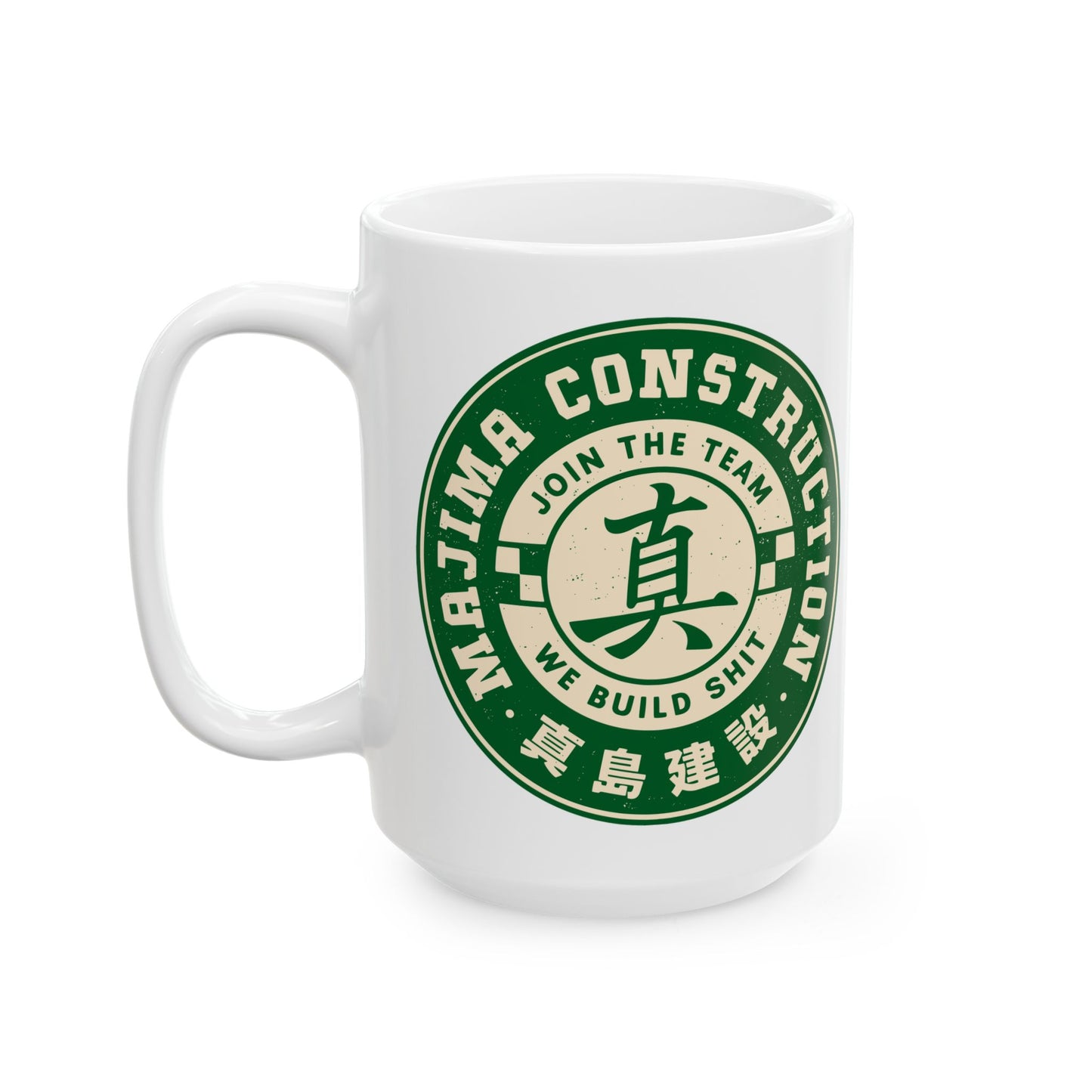 Majima Construction Emblem Ceramic Mug