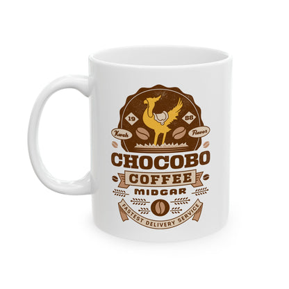 Chocobo Coffee Vintage Ceramic Mug