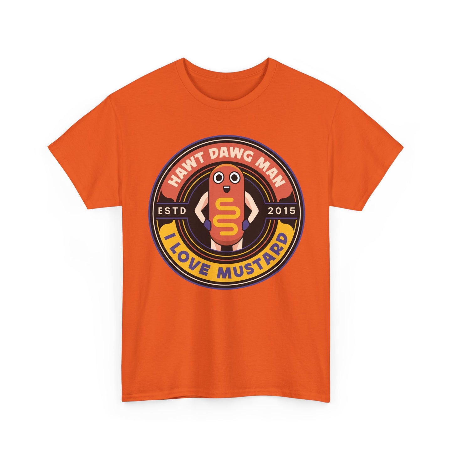 Hawt Dawg Man Emblem Unisex T-Shirt