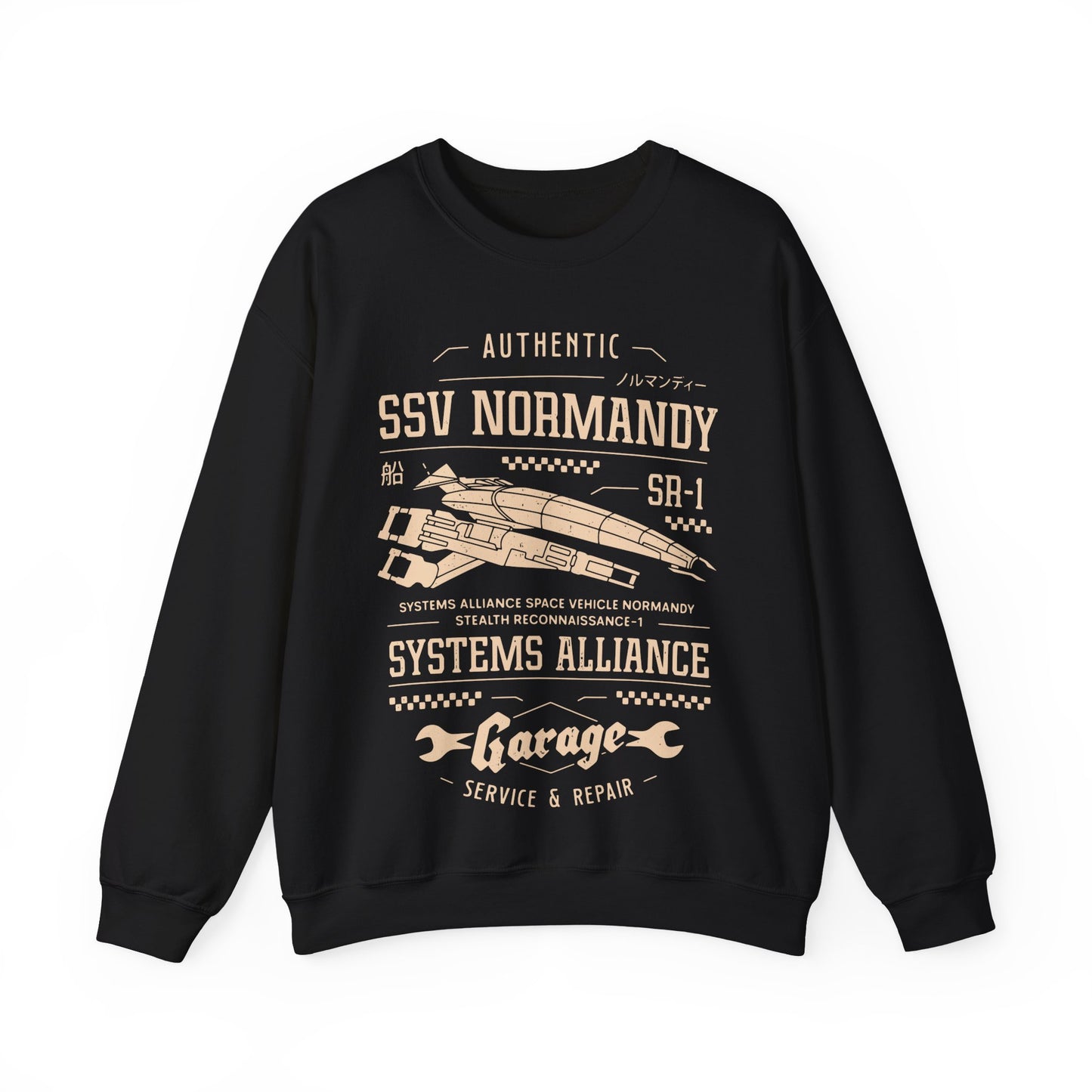 Ssv Normandy Garage Unisex Crewneck Sweatshirt