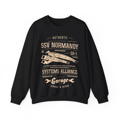 Ssv Normandy Garage Unisex Crewneck Sweatshirt