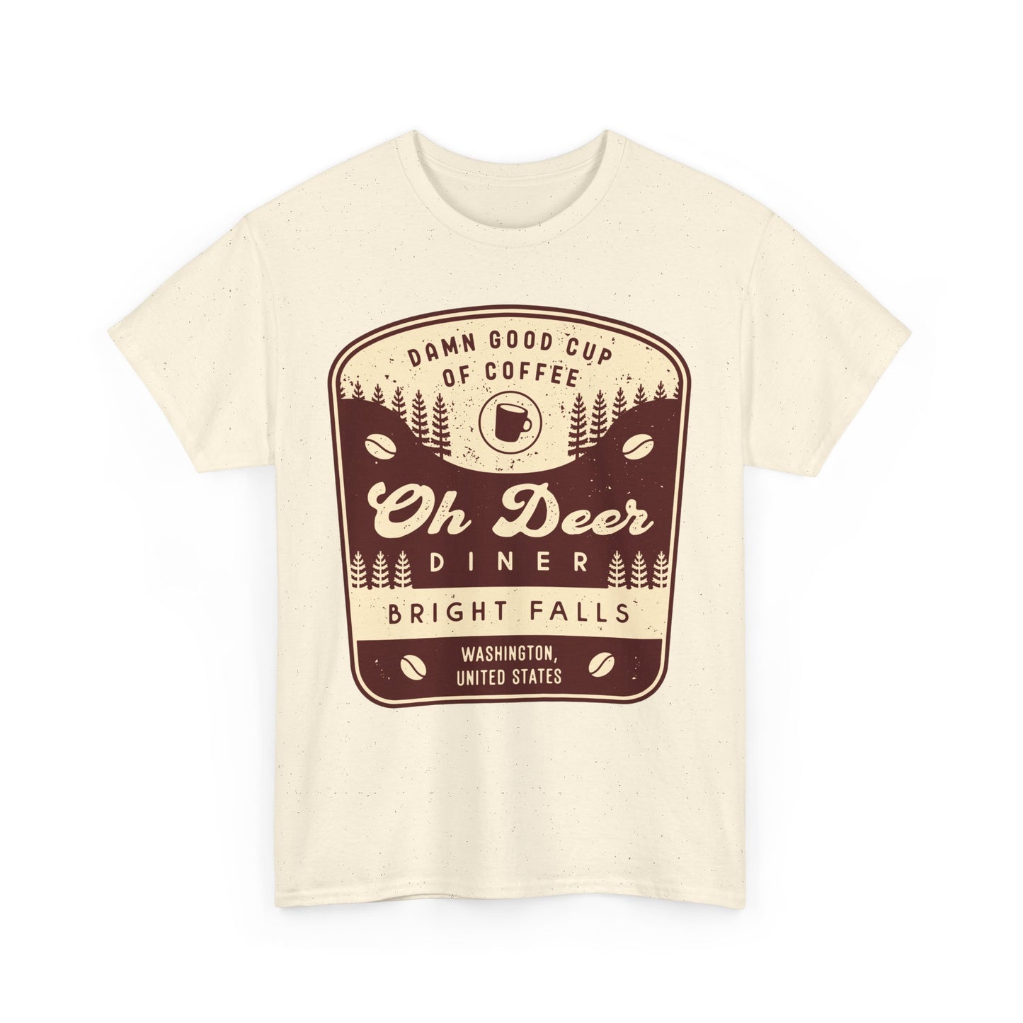 Oh Deer Diner Emblem Unisex T-Shirt