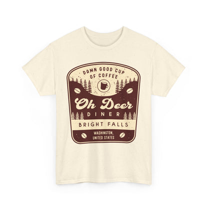 Oh Deer Diner Emblem Unisex T-Shirt