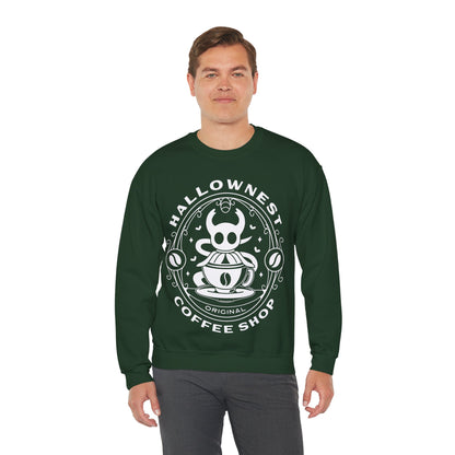 Hallownest Coffee Emblem Unisex Crewneck Sweatshirt