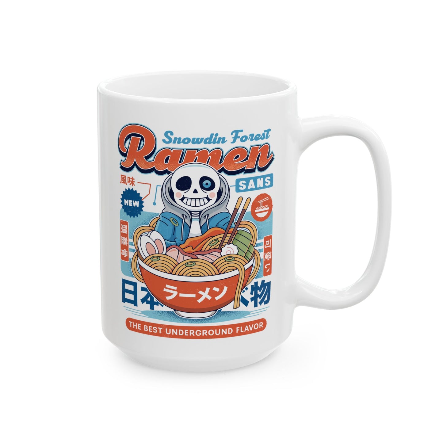 Snowdin Forest Ramen Vintage Ceramic Mug