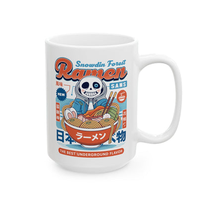 Snowdin Forest Ramen Vintage Ceramic Mug