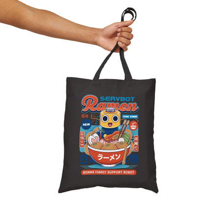 Servbot Ramen Vintage Tote Bag