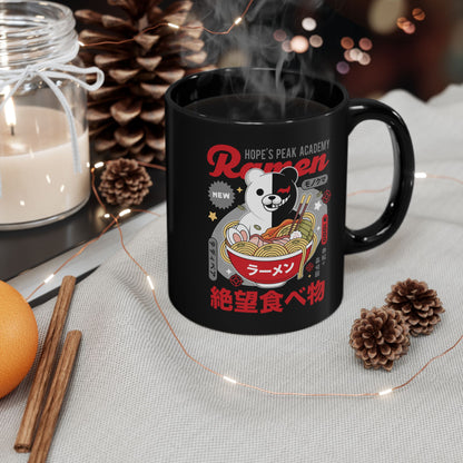 Hopes Peak Academy Ramen Black Mug