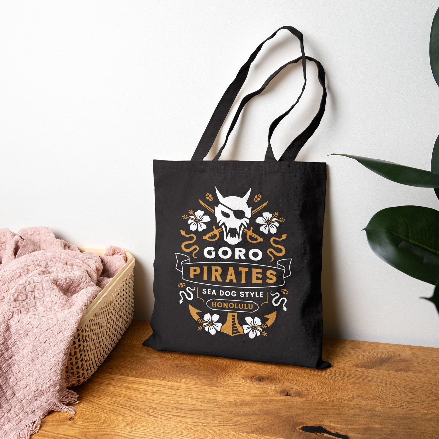 Sea Dog Style In Honolulu Canvas Tote Bag