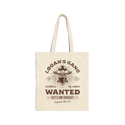 Eufaula Desert Bandit Emblem Canvas Tote Bag