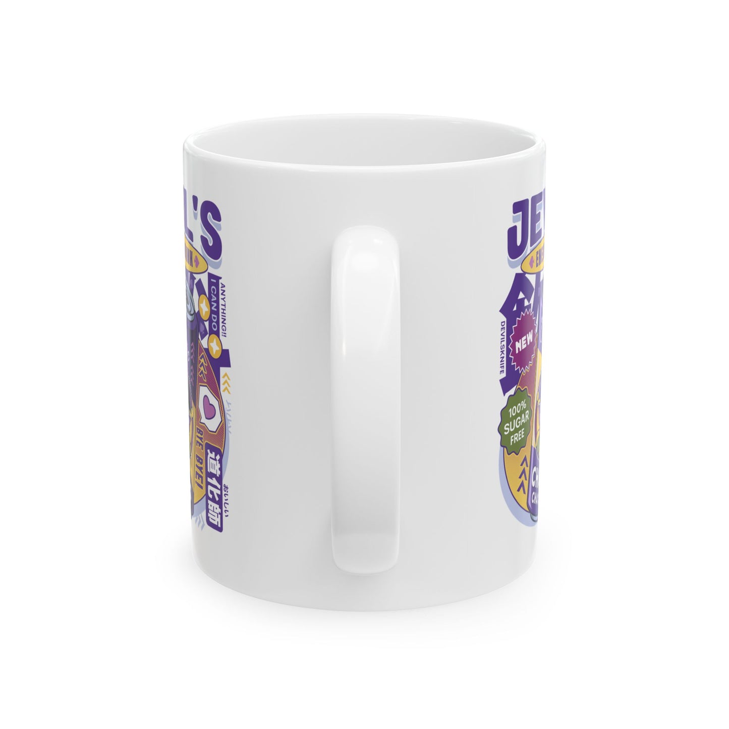 Jevil Energy Drink Ceramic Mug