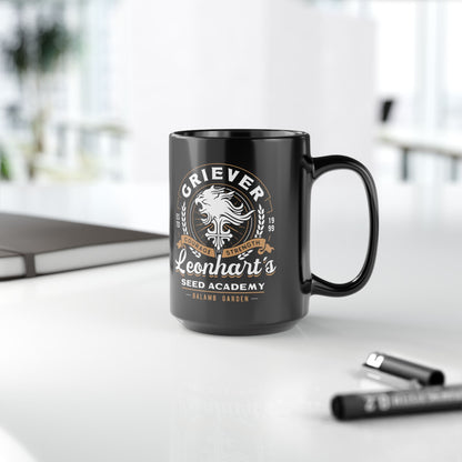 Squall Seed Academy Vintage Black Mug