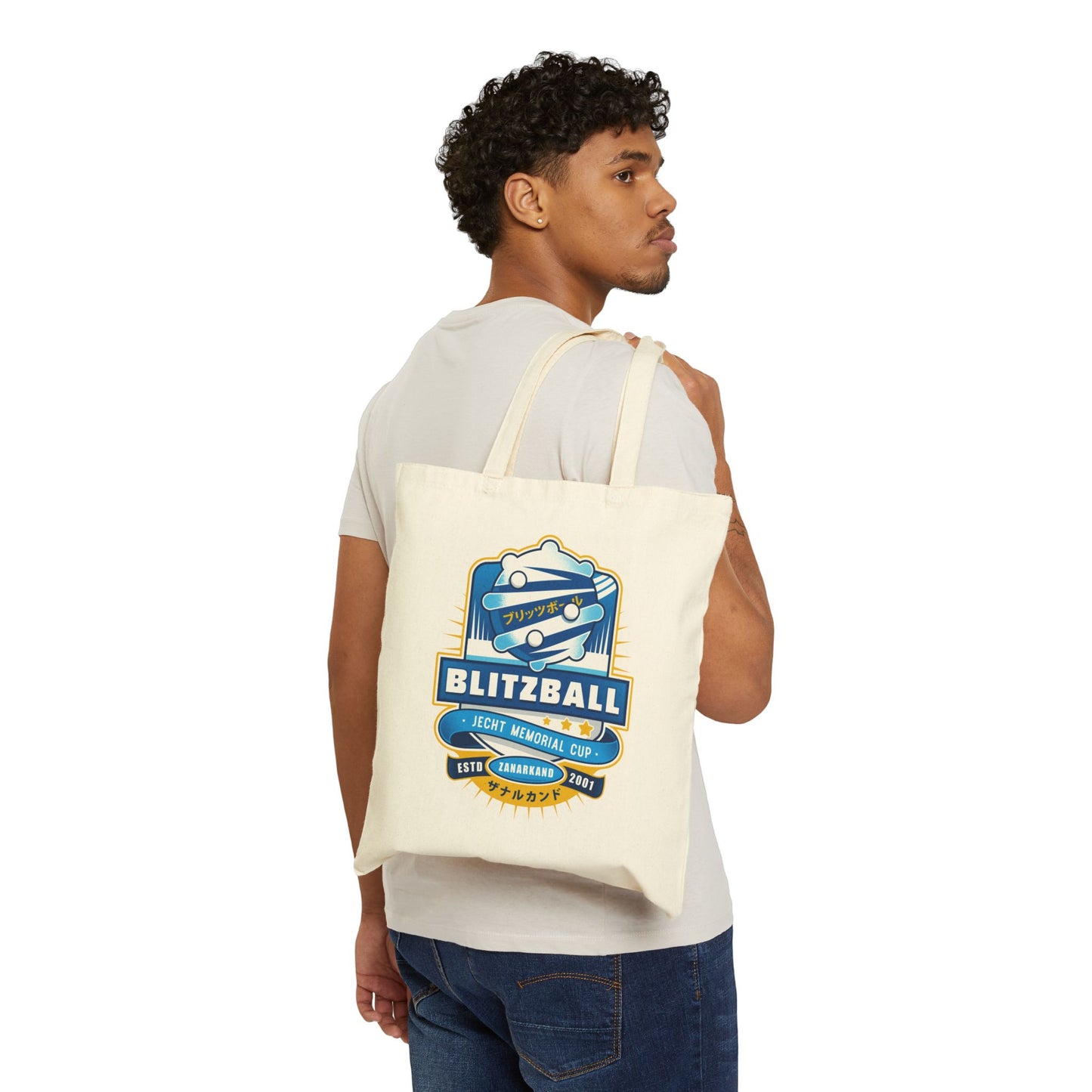 Blitzball Zanarkand Emblem Cotton Canvas Tote Bag