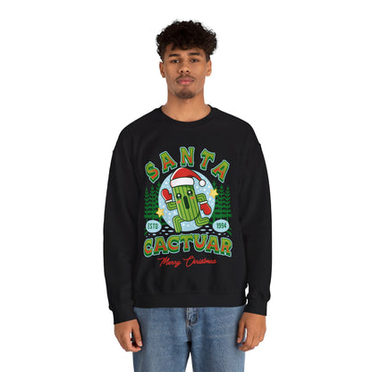 Santa Cactuar Unisex Crewneck Sweatshirt
