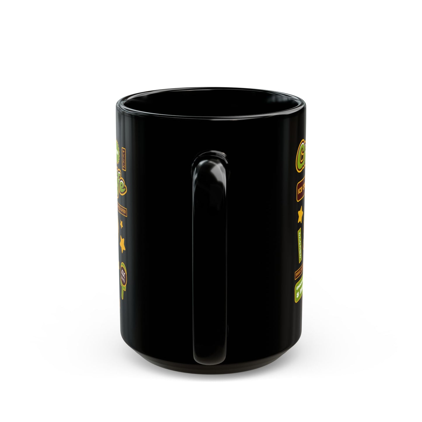 Tonberry Ice Cream Black Mug
