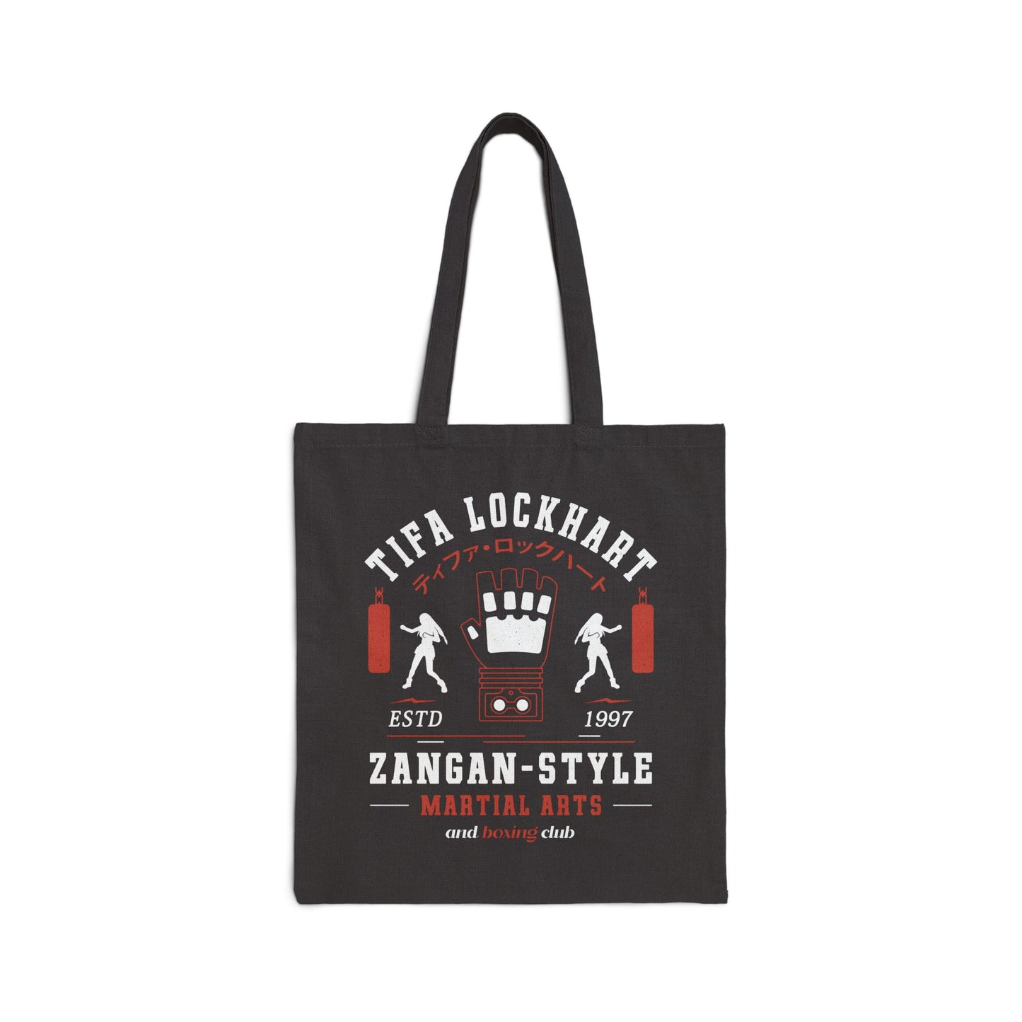 Tifa Lockhart Martial Arts Club Canvas Tote Bag