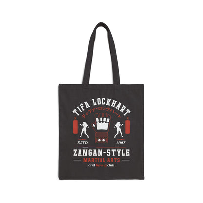 Tifa Lockhart Martial Arts Club Canvas Tote Bag