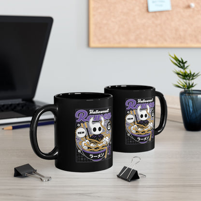 Hallownest Ramen Aesthetic Black Mug