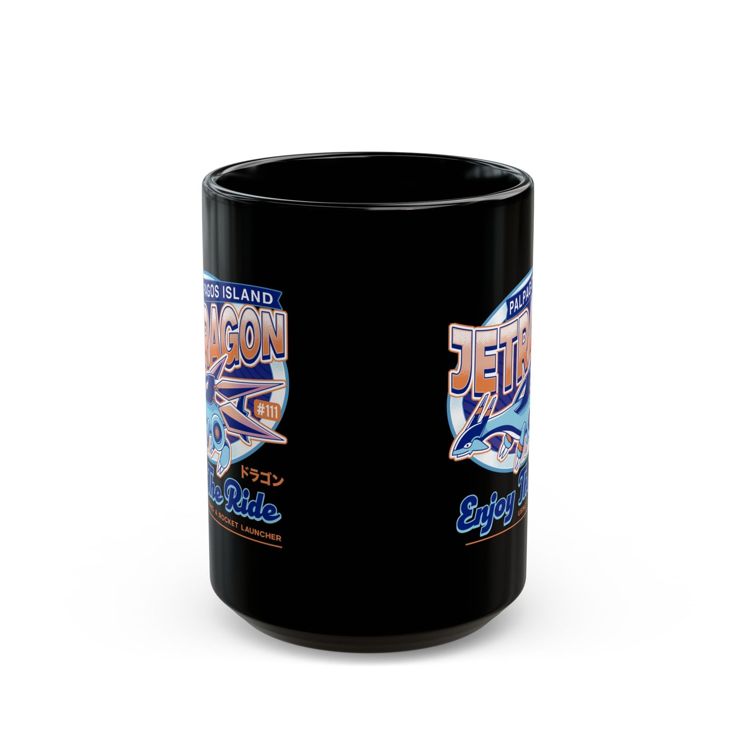 Jetragon Emblem Black Mug