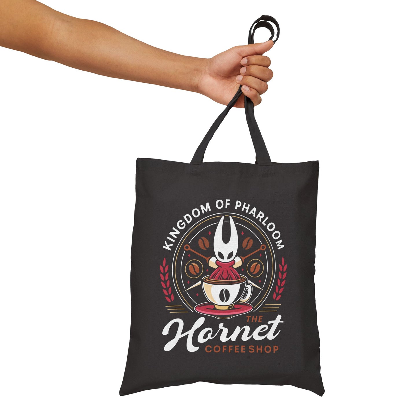 Pharloom Hornet Coffee Crest Canvas Tote Bag