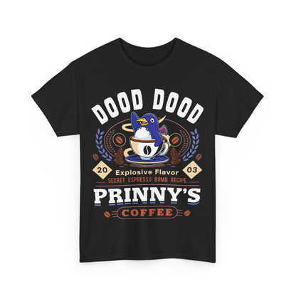 Prinny Dood Coffee Emblem Unisex T-Shirt