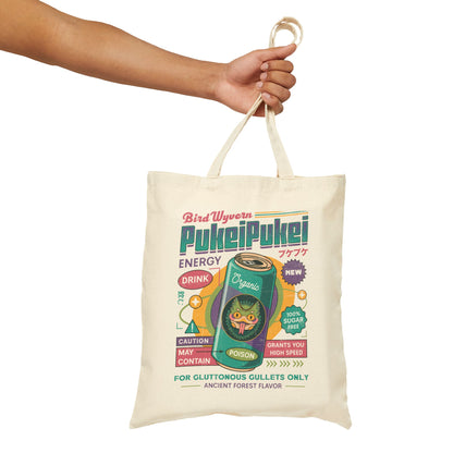 Pukei Pukei Energy Drink Canvas Tote Bag