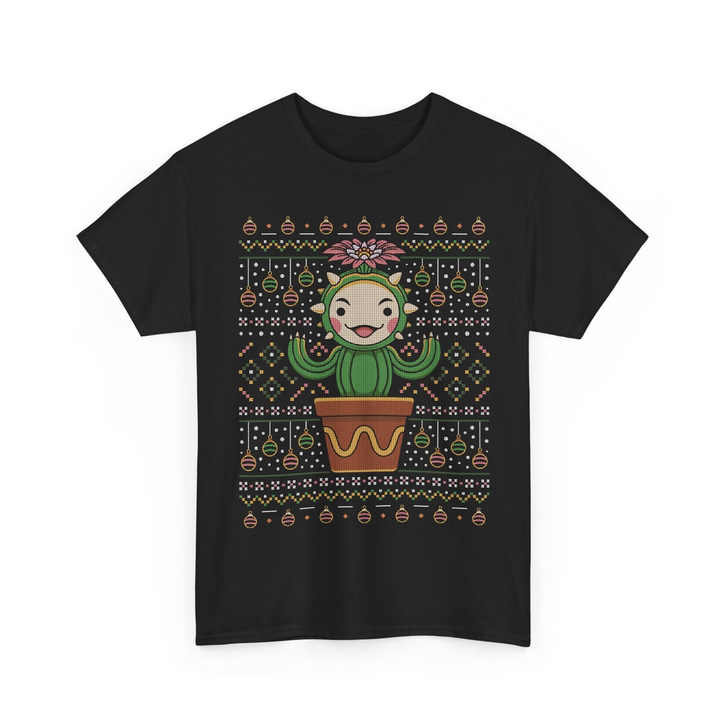 Lil Cactus Ugly Sweater Unisex T-Shirt