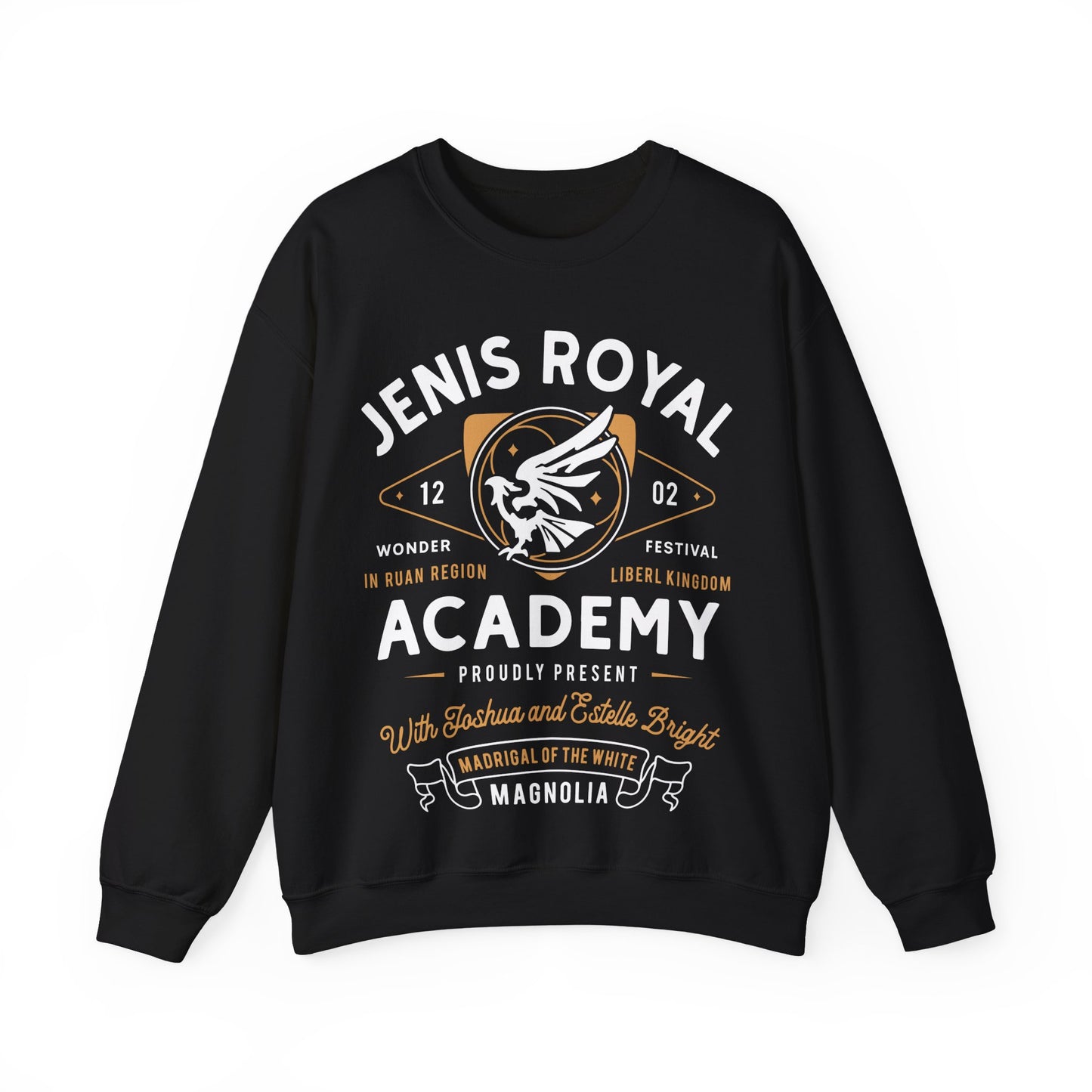 Jenis Royal Academy Emblem Unisex Crewneck Sweatshirt