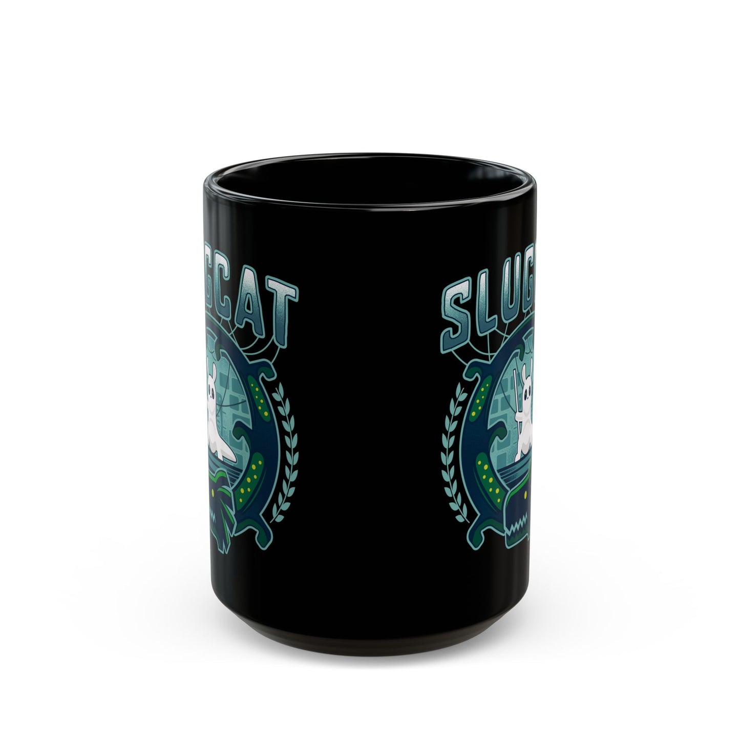 Slugcat Emblem Black Mug