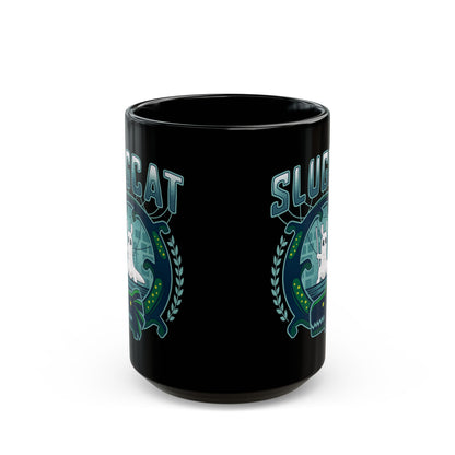 Slugcat Emblem Black Mug