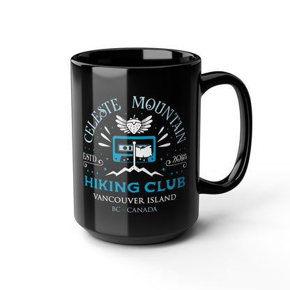 Celeste Mountain Hiking Club Black Mug