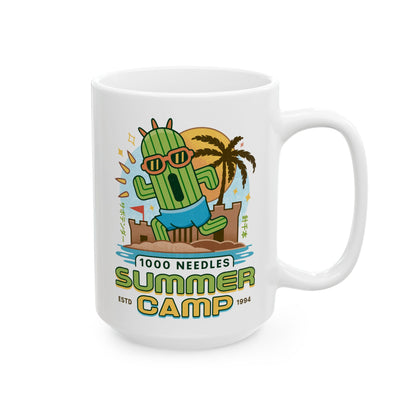 Cactuar Summer Camp Vintage Ceramic Mug