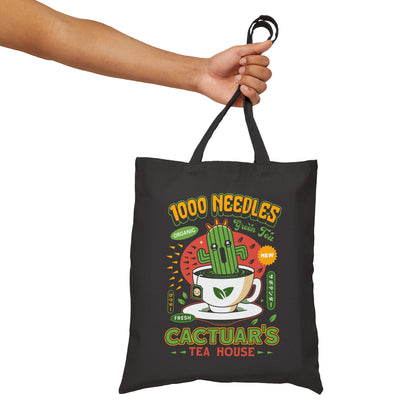 Cactuar Green Tea Emblem Tote Bag