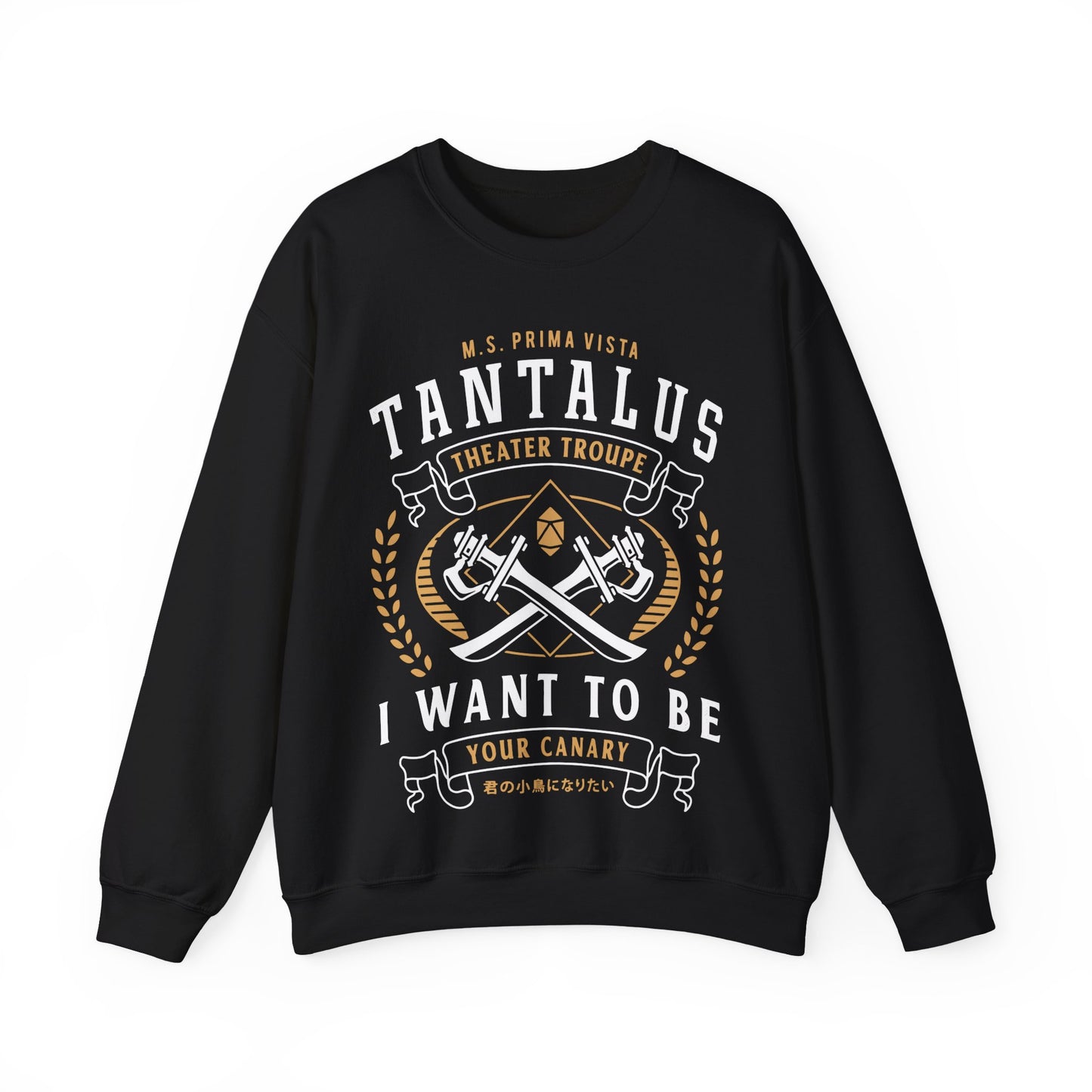 Tantalus Theater Troupe Emblem Unisex Crewneck Sweatshirt