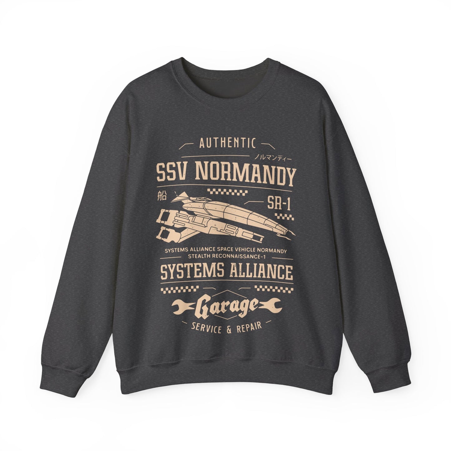 Ssv Normandy Garage Unisex Crewneck Sweatshirt