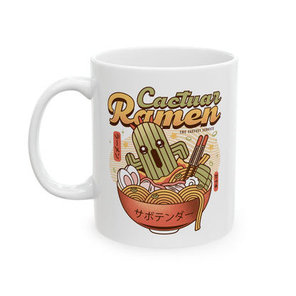 Cactuar Ramen Vintage Ceramic Mug